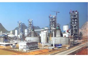 Novo tipo de linhas de produção de processamento de cimento a seco