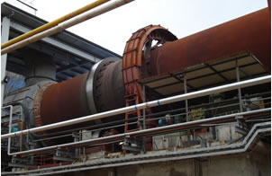 Forno de Magnésio Rotativo